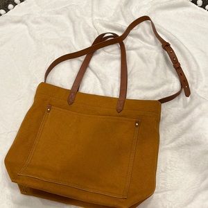 madewell transport tote canvas